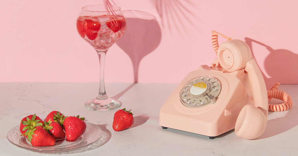 Téléphone rose